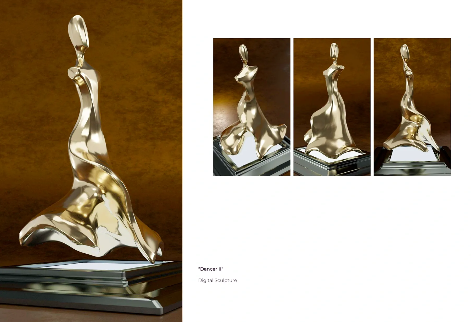 Escultura digital · Esculturas Palinodia