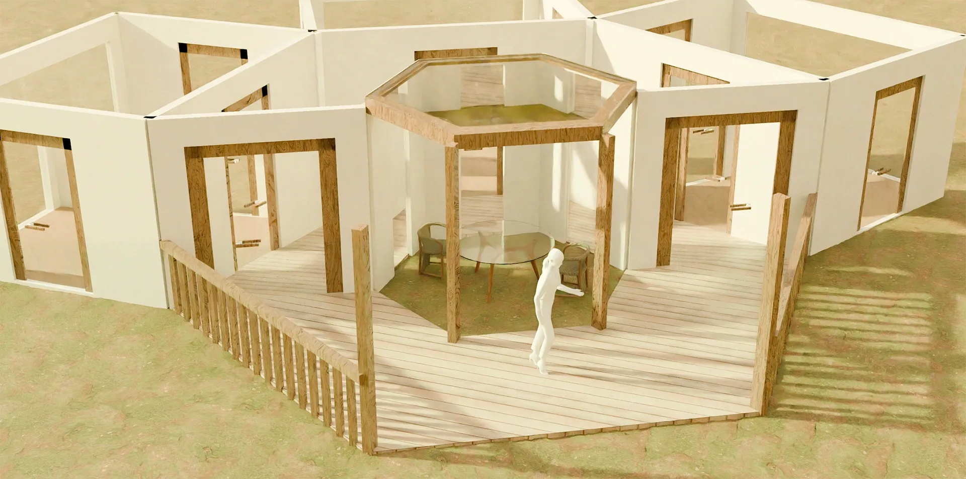 Visualización arquitectónica · Archviz conceptual