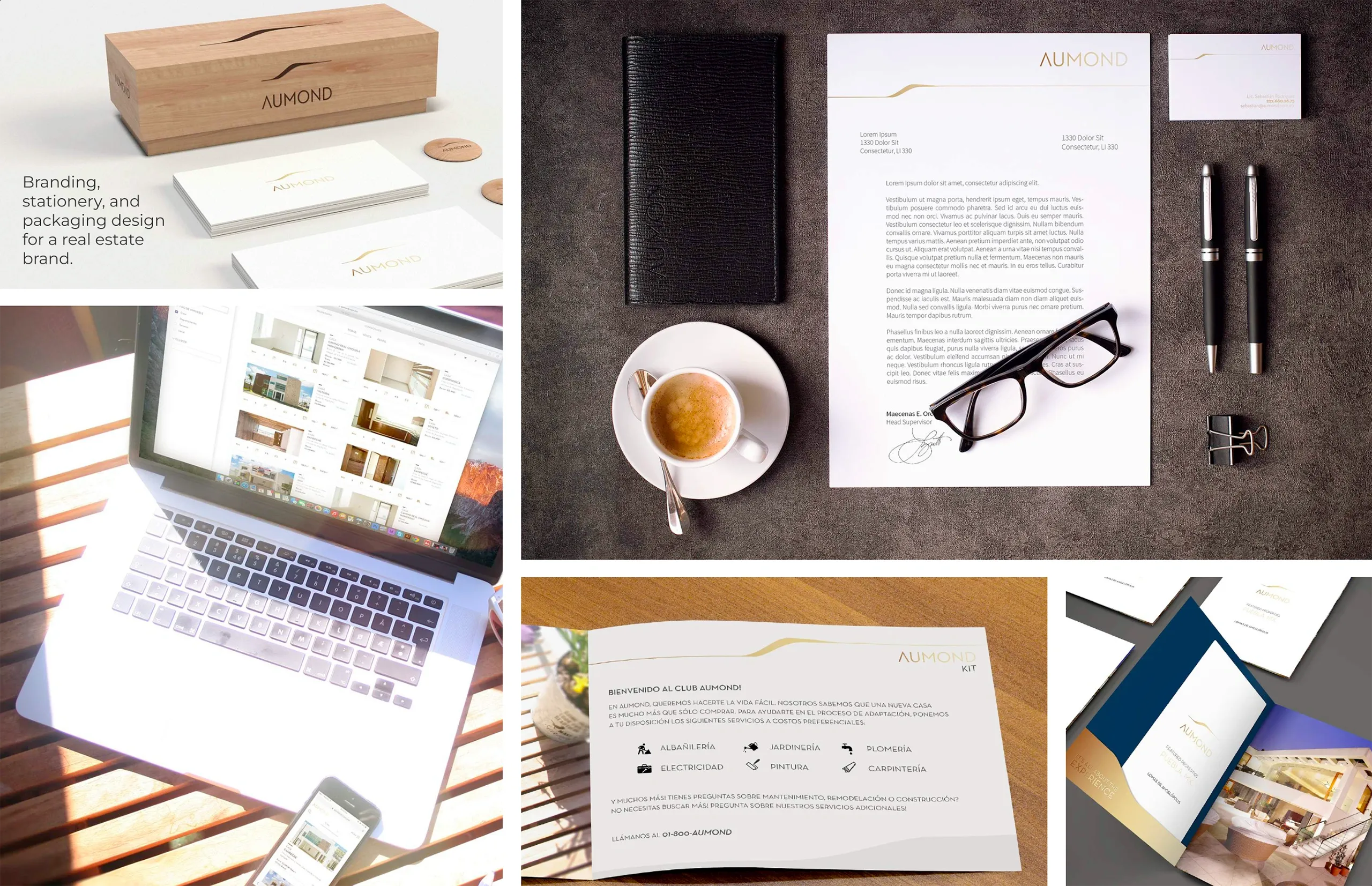 Branding y desarrollo de CRM · Aumond