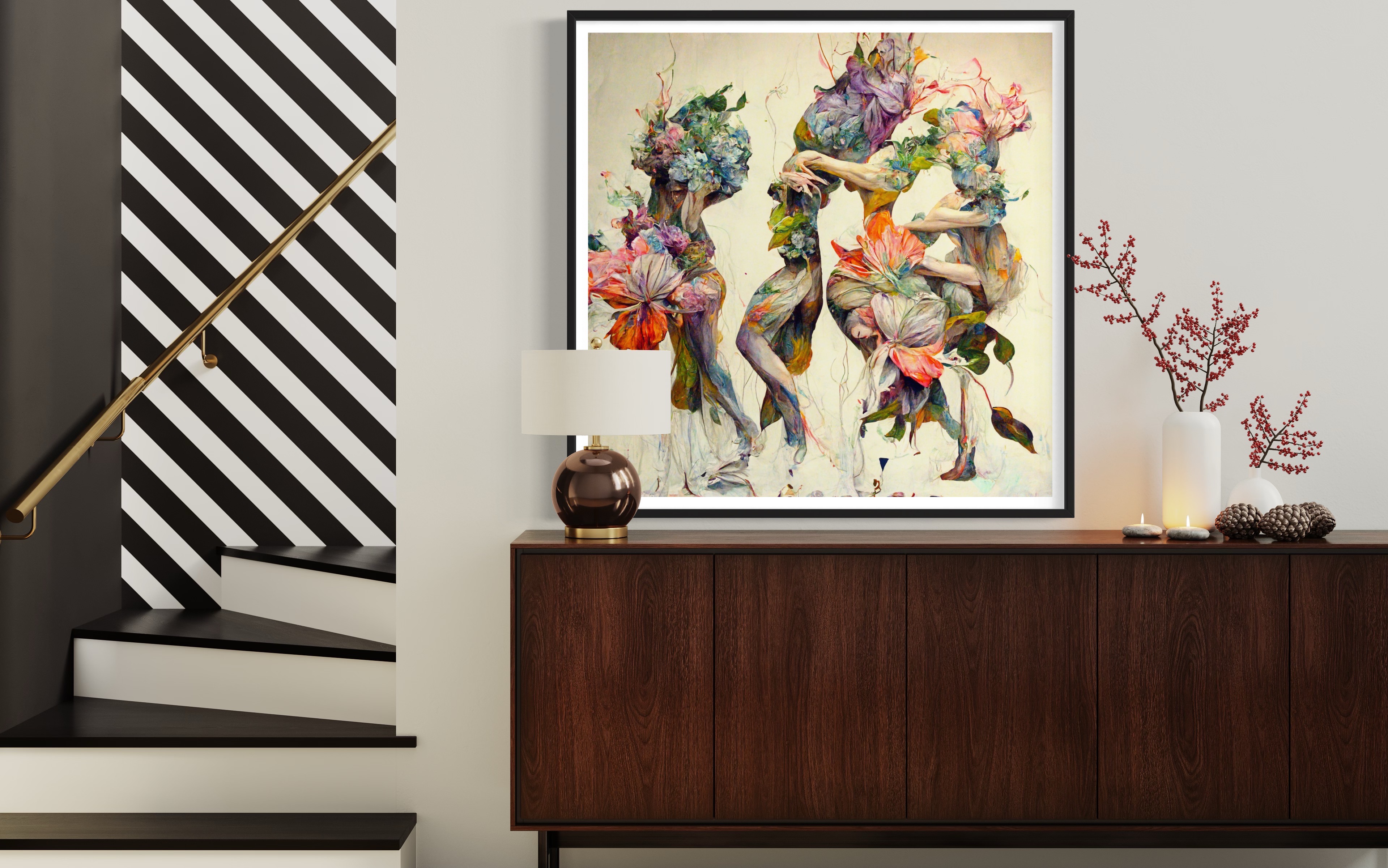 Danza de las Flores mockup