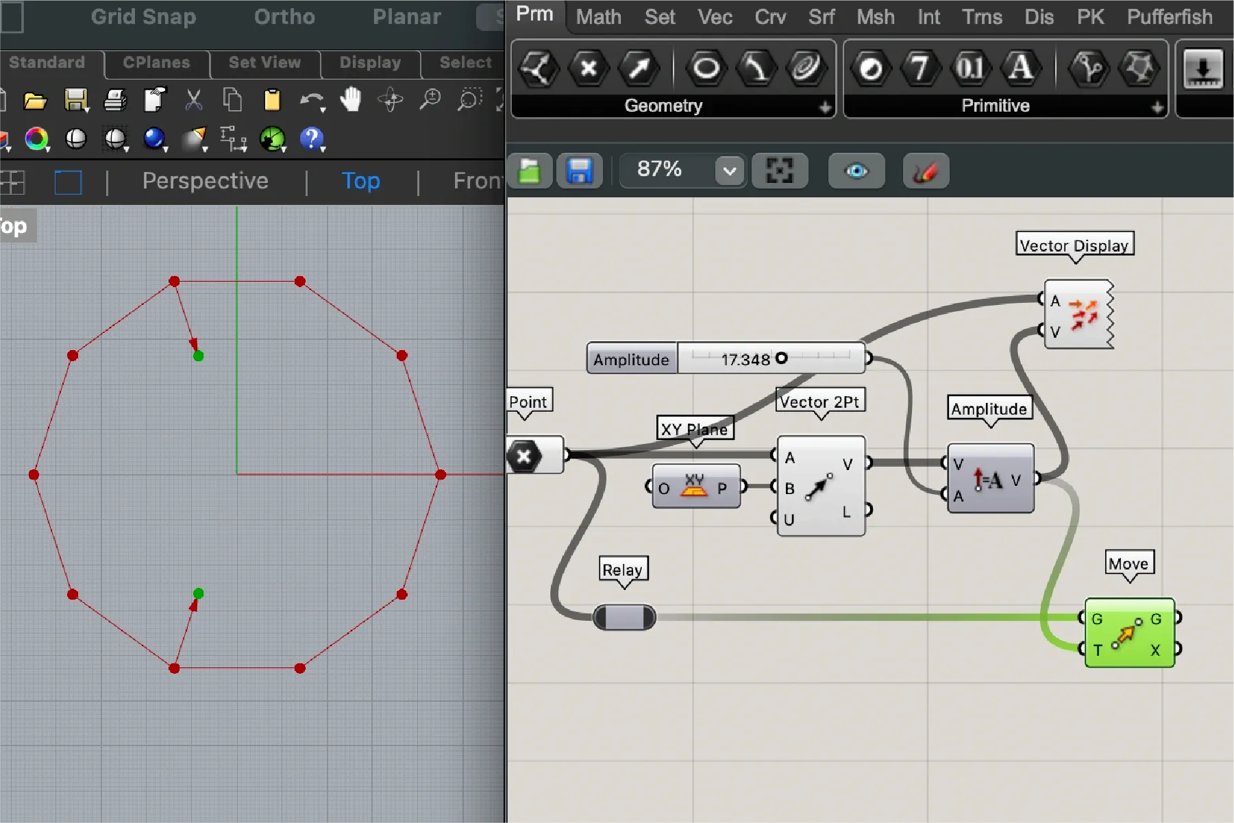 Selección de vértices clave para la deformación