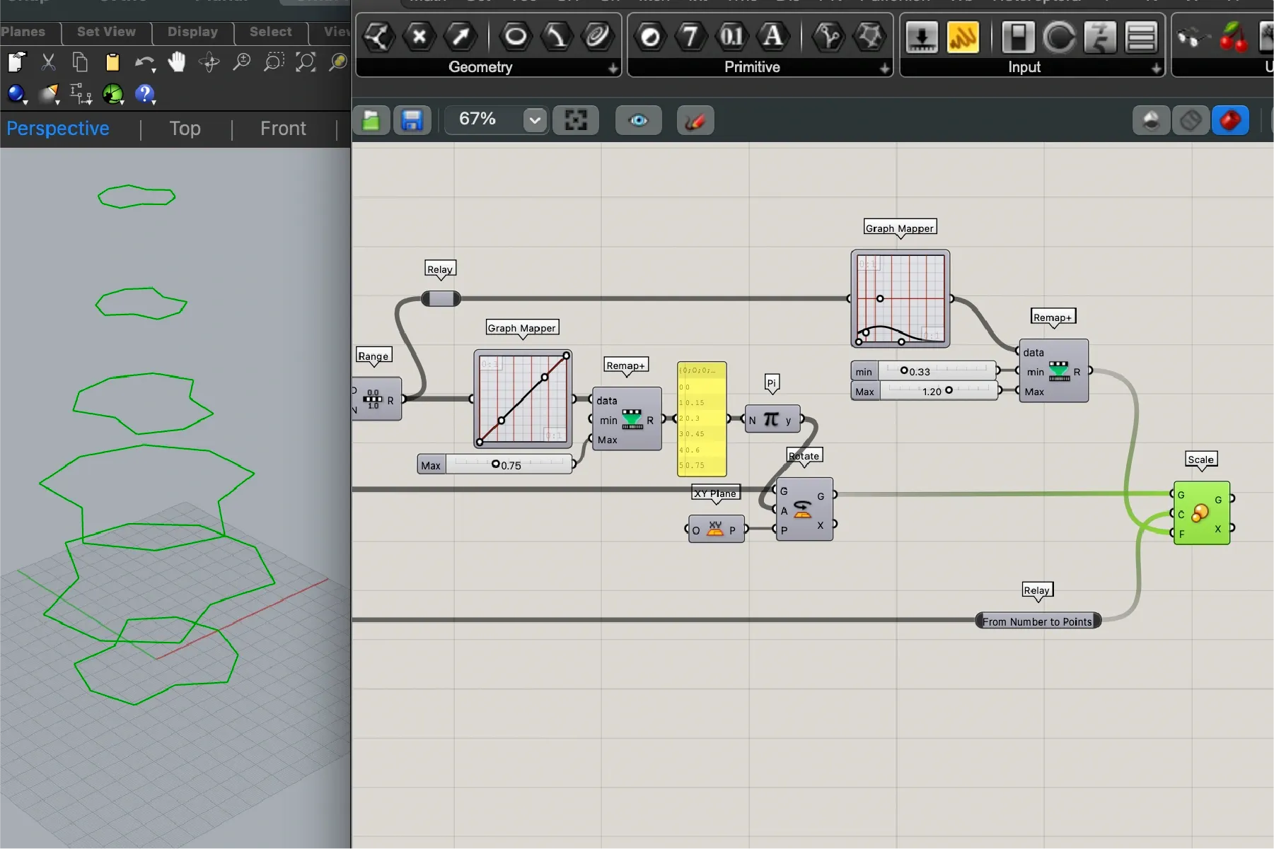 Rotación incremental aplicada a la pila
