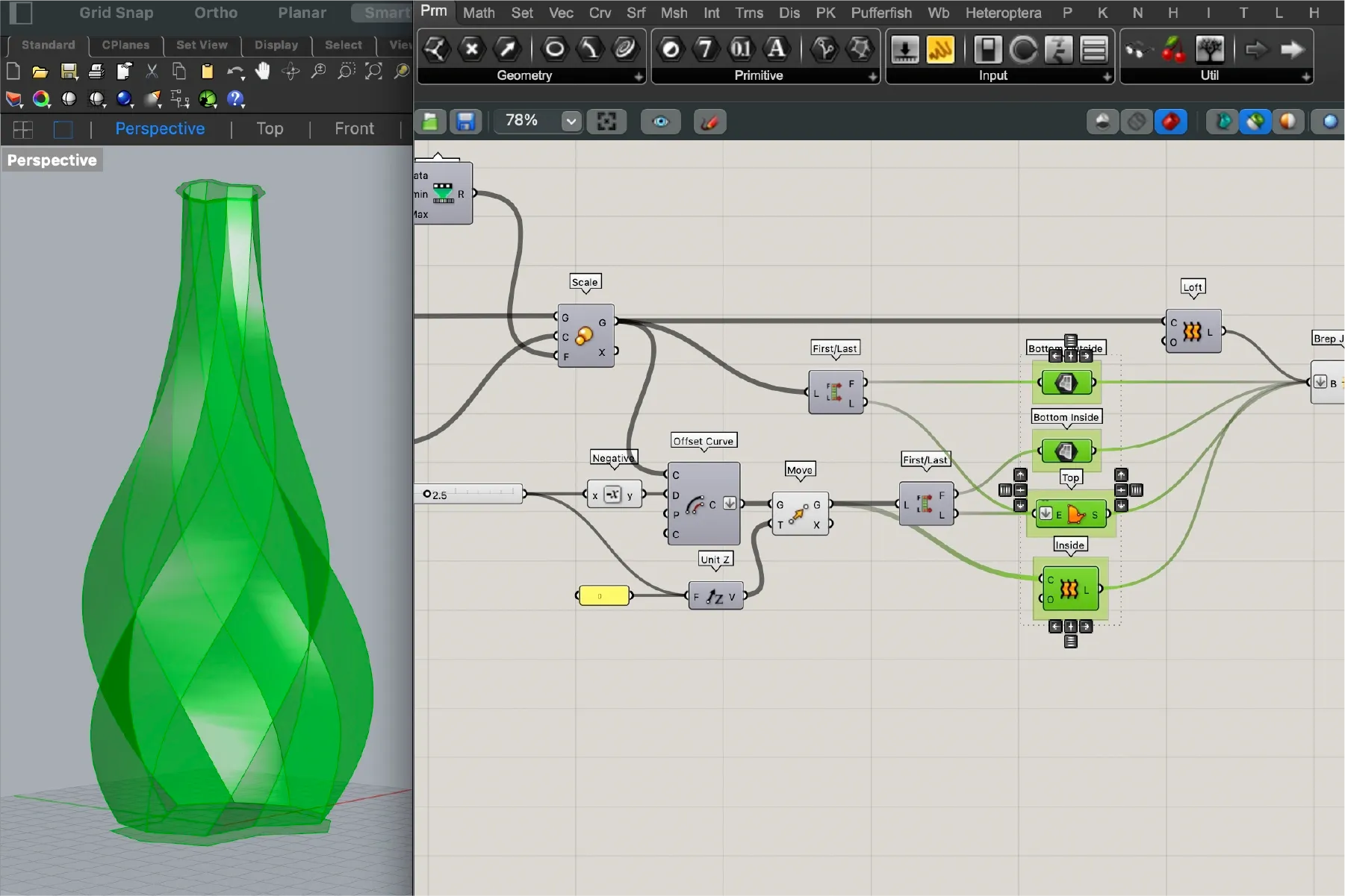Superficie resultante del loft