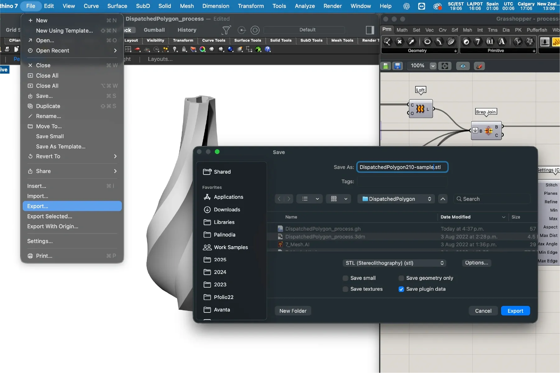 Modelo final listo para exportación
