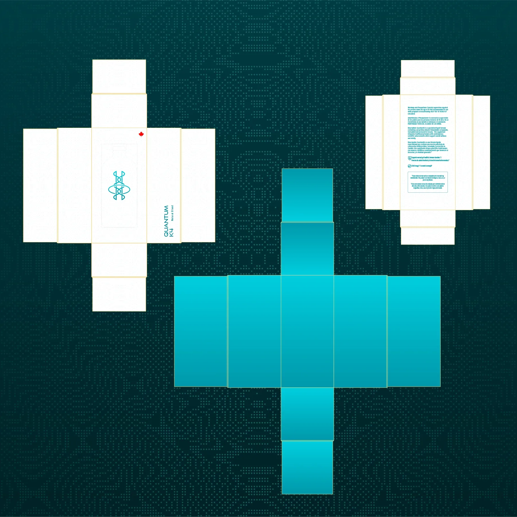 Esquemas para troquelado de caja en tres partes